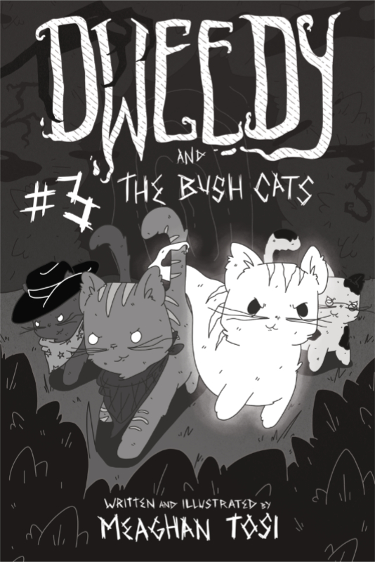 dweedy and the bush cats issue three cover
