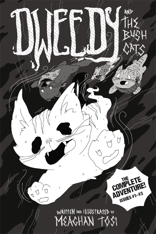 dweedy and the bush cats cover for the complete adventure